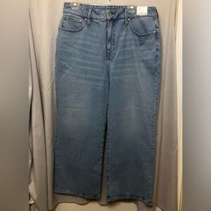 J.Crew Light Blue Curvy Slim Wide Jeans women’s 33 NWT